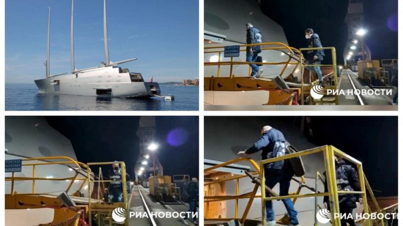 NAJSKUPLJA JAHTA NA SVIJETU Italijani