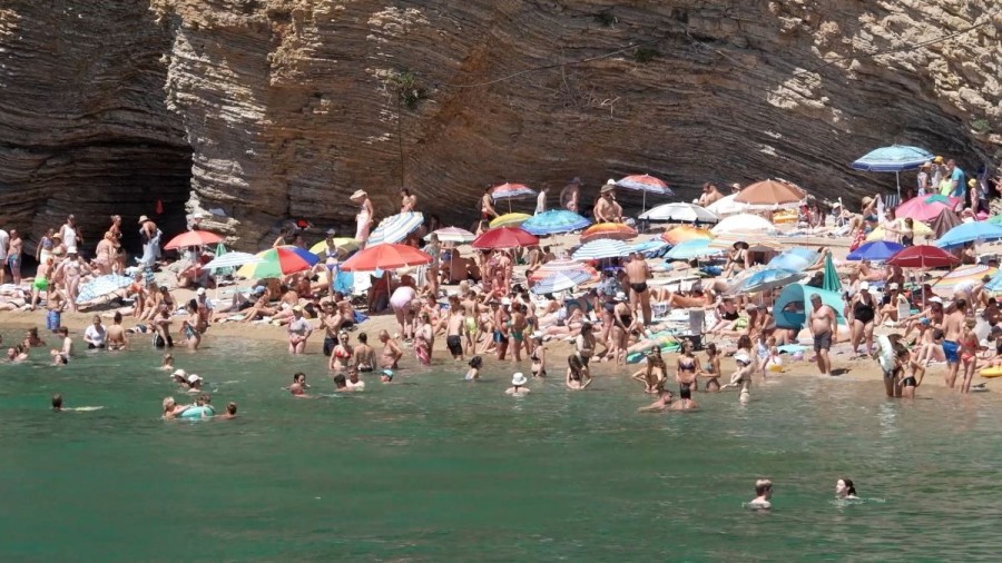 U Budvi oko 36.000 turista, popunjenost smještaja bolja nego lani