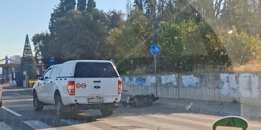 Motociklista povrijeđen u udesu u Zeti