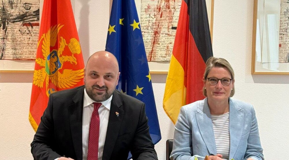 Božović potpisao program saradnje sa Njemačkom u oblasti pravosuđa do 2028. godine