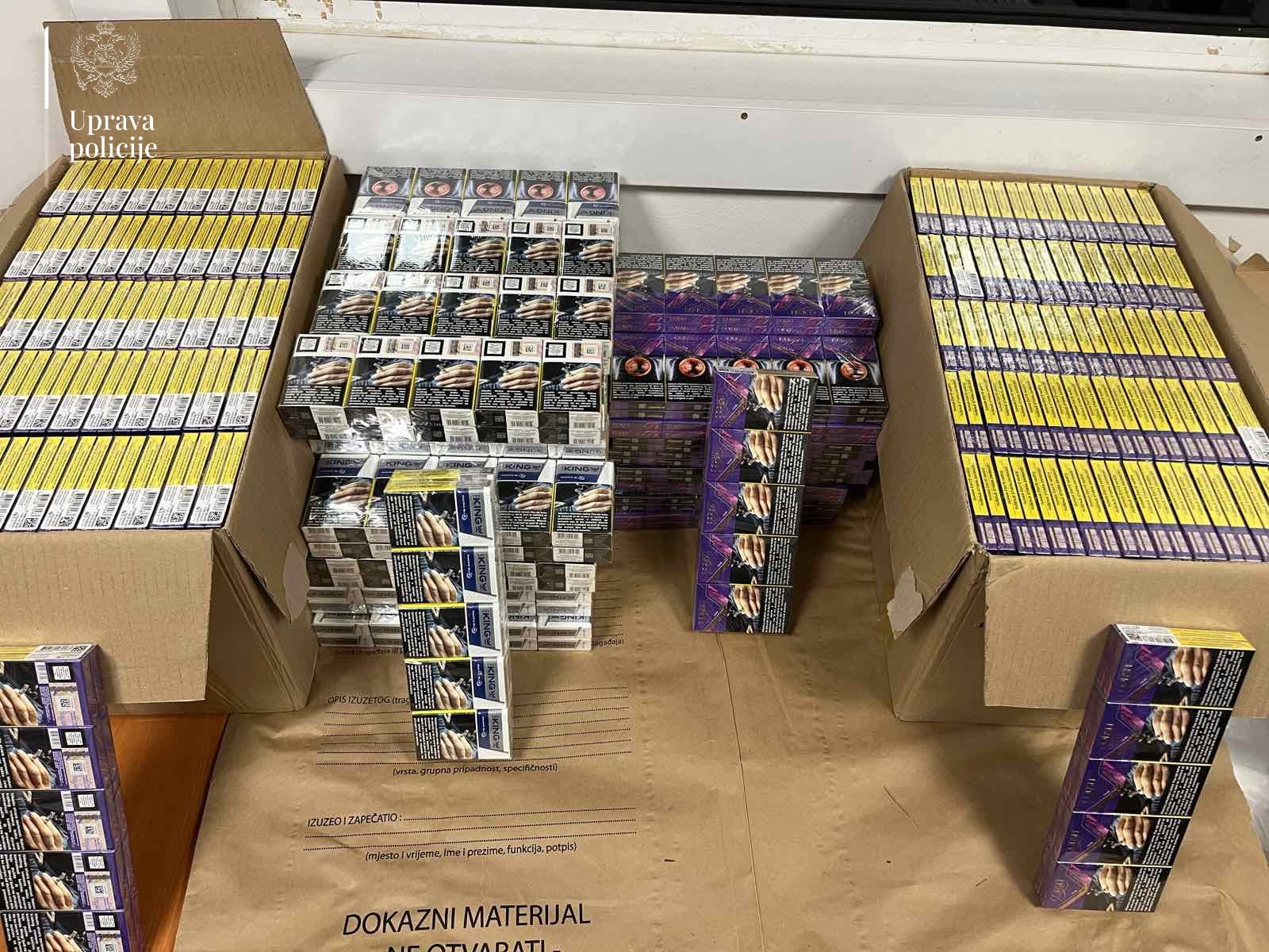 Uhapšen Rožajac osumnjičen za krijumčarenje cigareta