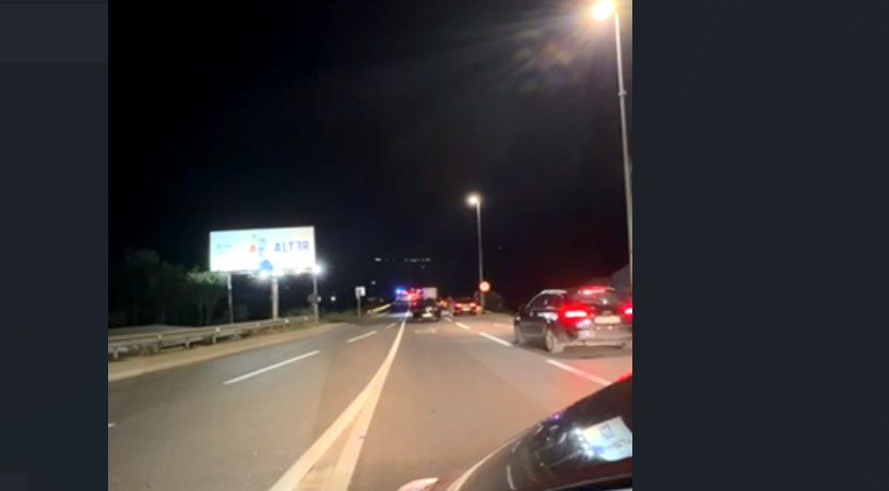 Udes na putu Podgorica-Cetinje, povrijeđeni prevezeni u KCCG
