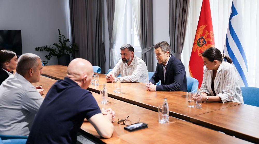 Mujović razgovarao sa predstavnicima Mense Crne Gore uoči velikog evropskog okupljanja u Podgorici