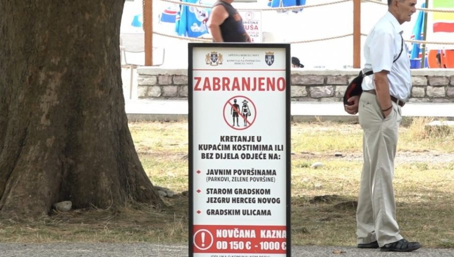 Kazna do 1.000 eura: Kupaće kostime protjeruju iz parka kod Titove vile u Igalu, turisti protestuju