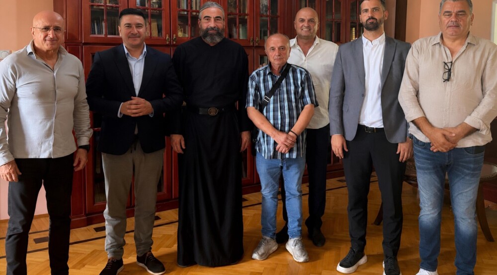 Rukovodstvo Slobodne Crne Gore kod Metodija: Blagoslov koji daje snagu za nove pobjede srpskog naroda