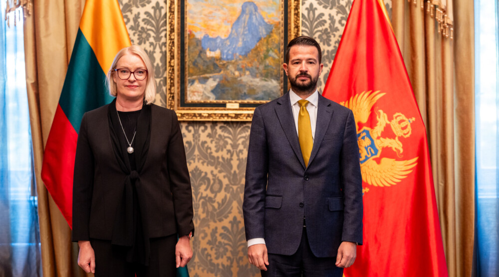 Milatović: Podrška Litvanije za uspješan završetak evropskog puta Crne Gore