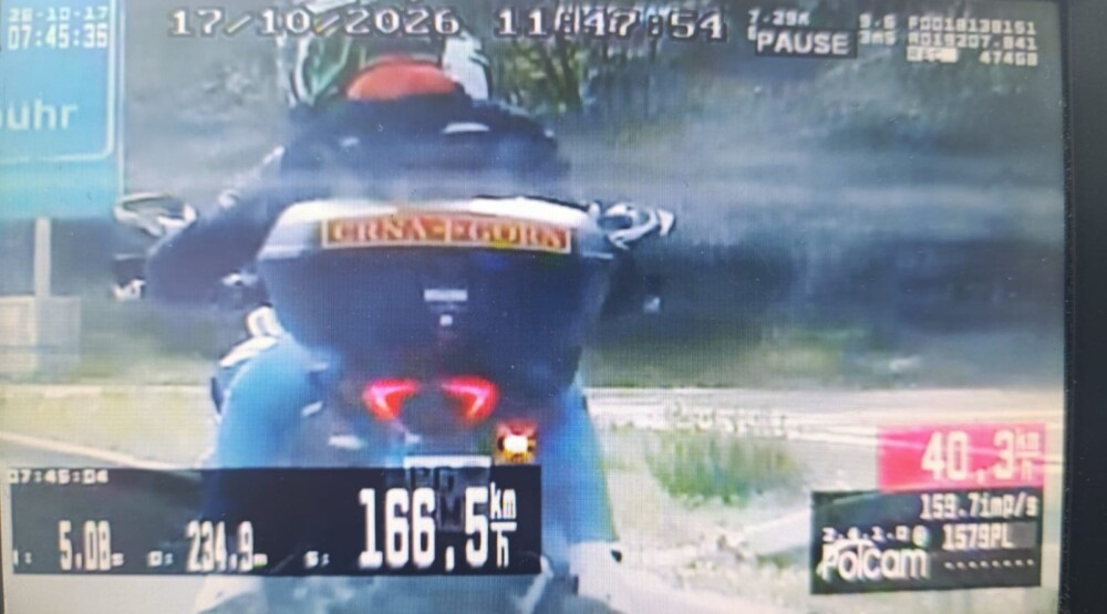 Bar: Uhapšen motociklista, prekoračio brzinu
