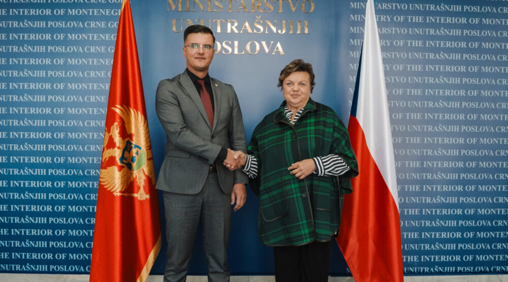 Šaranović: Crna Gora će pamtiti doprinos ambasadorke Češke; Hrebičkova: Želim da Crnu Goru što prije vidim kao članicu EU